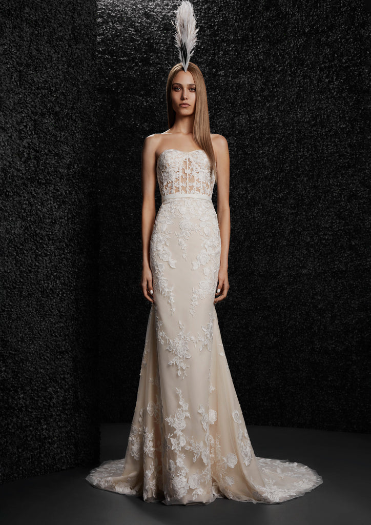 VERRIS | Flowy A-line party dress | Vera Wang Bride