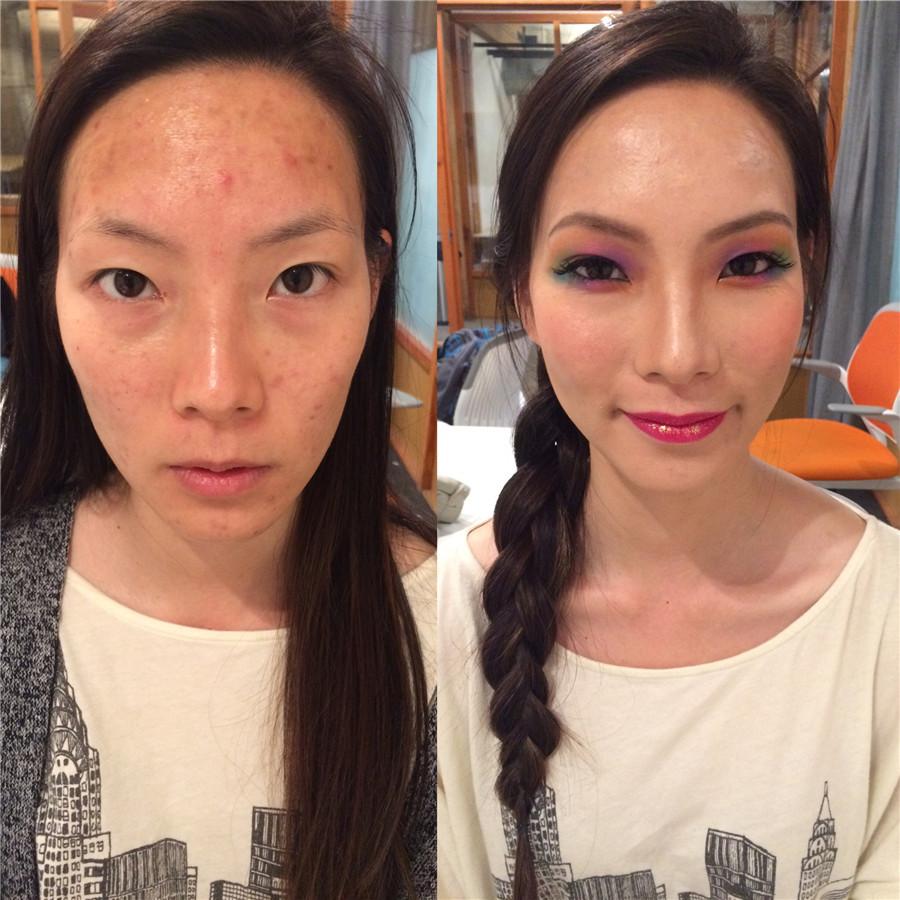 Makeup Before and After Portfolios - Vimo Wedding