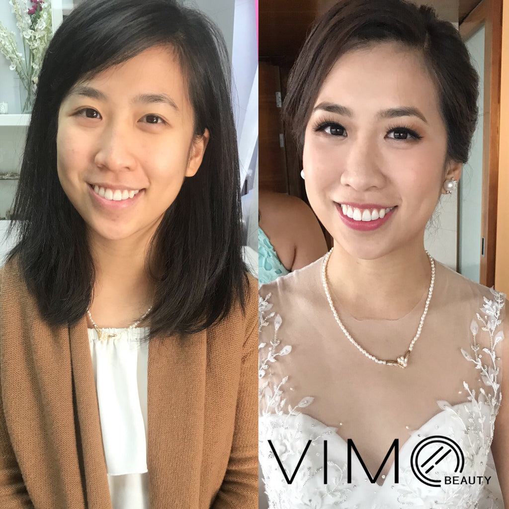 Makeup Before and After Portfolios - Vimo Wedding